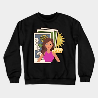 Tarot Girl Crewneck Sweatshirt